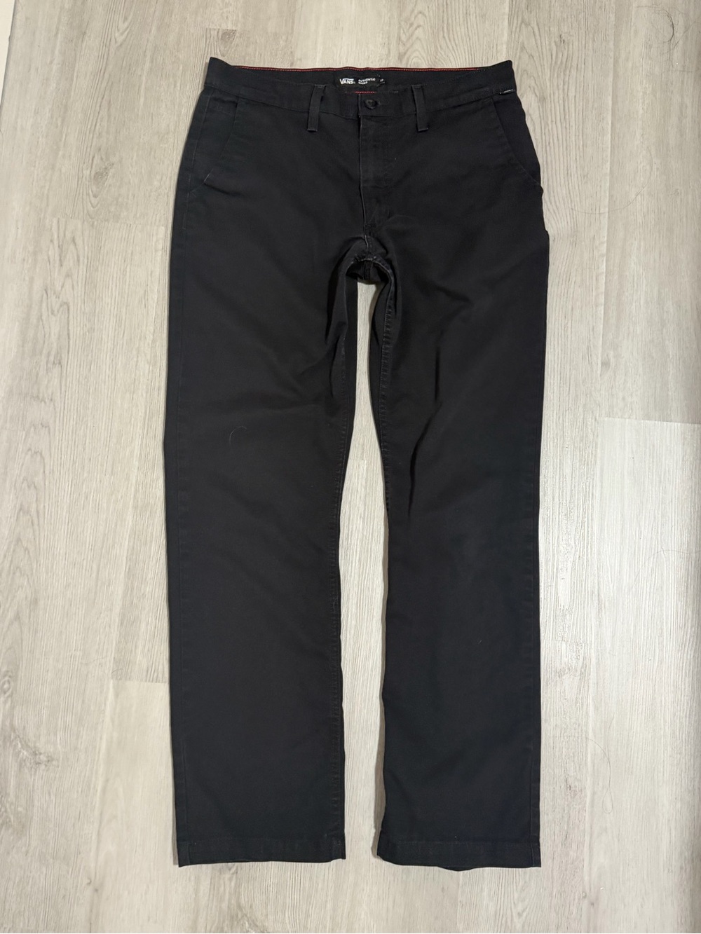 Vans Men's Black Straight Jeans